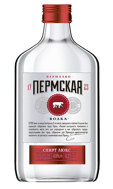 Водка <br>ПЕРМСКАЯ - 0.25 L : Водка <br>ПЕРМСКАЯ